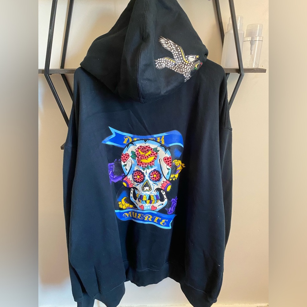 Johnny Blaze JBlaze Black Hoodie Men's 3XL